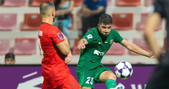 شباب أهلي دبي يتعادل مع تراكتور الإيراني في دوري أبطال آسيا للنخبة