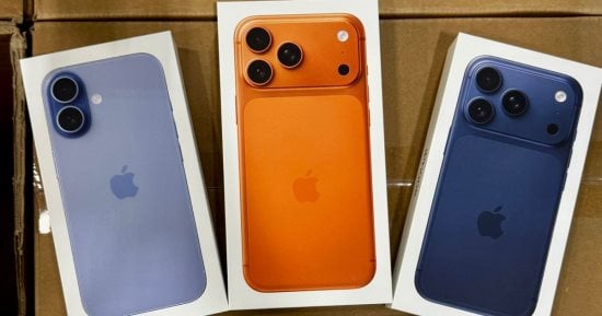 تسريب أول صور حقيقية لعلبة سلسلة iPhone 17 قبل الإطلاق الرسمى