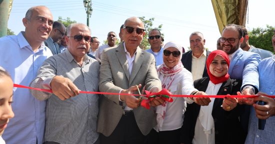 محافظ المنيا يفتتح أعمال الصيانة الشاملة لمدرسة تجريبية