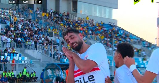 عدى الدباغ يضيف الهدف الثاني للزمالك أمام الإسماعيلي (2-0)
