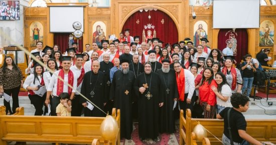 إيبارشية المعادى تنظم حفلات ختام المهرجان الدراسى لطلاب المرحلة الابتدائية والإعدادية