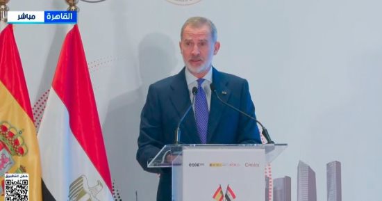 ملك إسبانيا يشيد بالشراكة الاستراتيجية مع مصر ويؤكد متانة العلاقات الثنائية