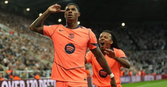 راشفورد يقود برشلونة لعبور نيوكاسل يونايتد فى دورى الأبطال.. "فيديو"