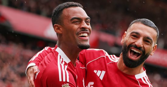 ليفربول ضد إيفرتون.. صلاح يصنع فى تقدم الريدز بهدفين بالشوط الأول.. فيديو