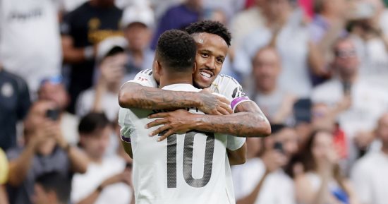 صواريخ ميليتاو ومبابي تقود ريال مدريد للحفاظ على صدارة الليجا.. فيديو