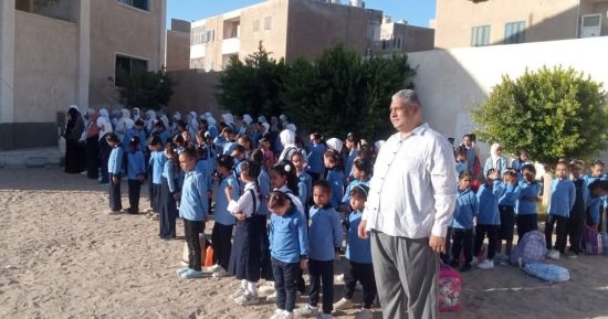 انتظام اليوم الدراسى بالمعاهد الأزهرية جنوب سيناء