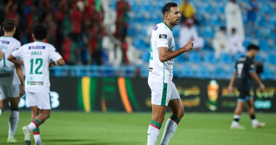 كوكا يشارك فى تعادل الشباب ضد الاتفاق بالدوري السعودي