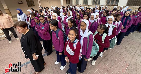 جرس الحصة ضرب.. انطلاق العام الدراسى الجديد فى جميع المدارس