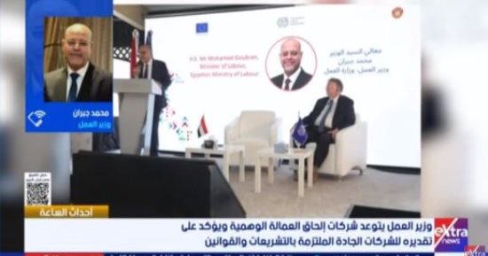 وزير العمل: نتصدى لشركات إلحاق العمالة الوهمية وننصح بالتأكد من صحة العقود