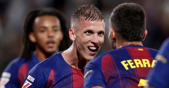 برشلونة ضد أتلتيكو مدريد.. داني أولمو يتقدم للبارسا 2-1 (فيديو)