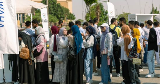 أكثر من 2000 شاب يسجلون في ملتقى التوظيف الثامن عشر لإيتيدا ببني سويف