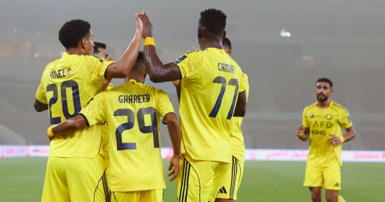 النيران الصديقة تهدى التقدم لفريق النصر ضد جدة فى كأس خادم الحرمين