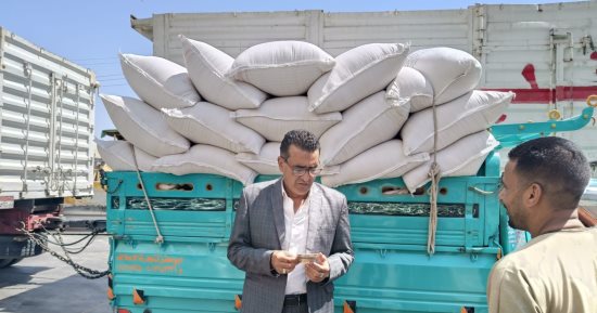 وكيل تموين الأقصر يضبط 2 طن ردة مجهولة المصدر فى حملة بإسنا.. صور