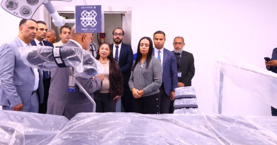 وزيرة التضامن تتابع سير العمل فى تجهيزات مستشفى "ألزهايمر وكبار السن"