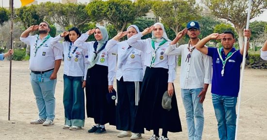 جامعة حلوان تحتفل باليوم الكشفي للجوالة إيذانًا ببدء العام الجامعي الجديد