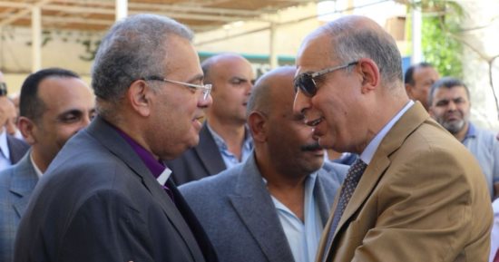 محافظ المنيا يشارك باحتفال الهيئة القبطية الإنجيلية باليوبيل الماسى