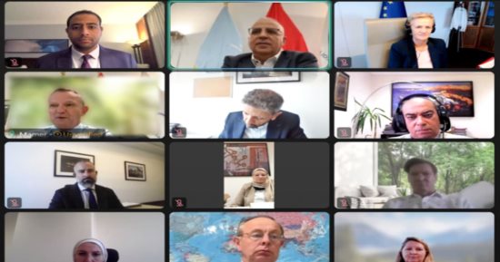 ‎مصر والاتحاد الأوروبى يبحثان تعزيز التعاون فى إدارة الموارد المائية 