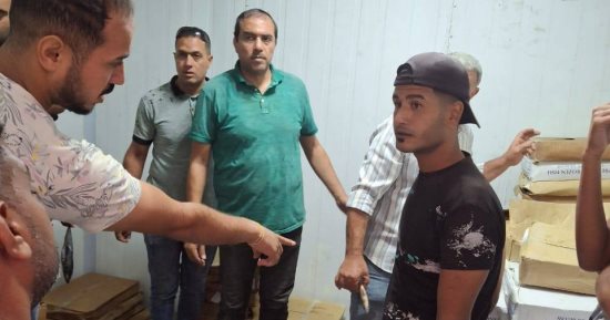 ضبط طن و580 كيلو أسماك مجمدة مشتبه فى صلاحيتها للاستهلاك الآدمى بكفر الشيخ