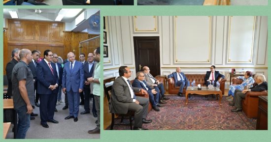 رئيس جامعة القاهرة يتابع أعمال التجديد والتحول الرقمي