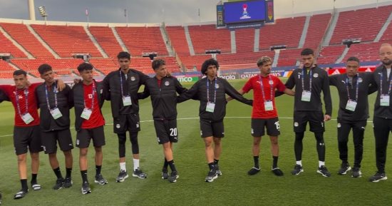 حماس كبير في المران الرئيسي لمنتخب الشباب قبل لقاء اليابان فى كأس العالم