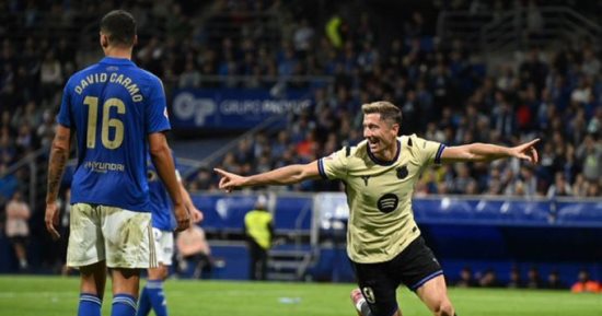 برشلونة يهزم ريال أوفييدو 3 - 1 بريمونتادا مثيرة فى الدوري الإسباني.. فيديو