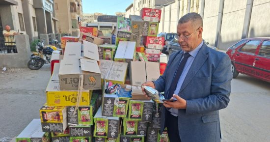 ضبط 60 مخالفة تموينية متنوعة بدائرة محافظة الفيوم