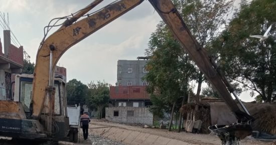 زراعة المنوفية: تطهير 8 كم من المساقى الخصوصية خلال أسبوع