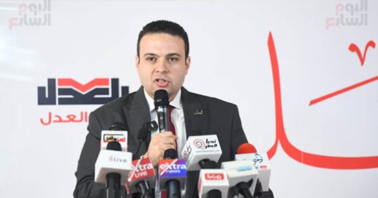 حزب العدل: رسالة الرئيس السيسى تؤكد دعم استقلالية الهيئة الوطنية للانتخابات