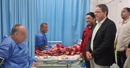 وكيل صحة المنوفية يتفقد مستشفى أشمون العام ويشيد بأداء فريق قسطرة القلب