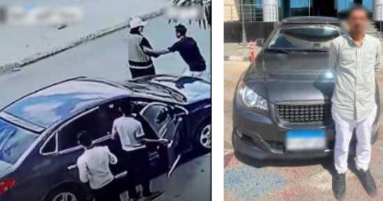 ضبط سائق تحرش بسيدة وحاول صدمها بسيارته في أكتوبر