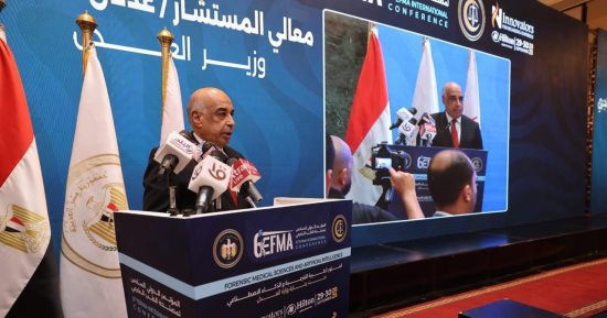 وزير العدل: منظومة القضاء تحظى باهتمام وتطوير مستمرين فى عهد الرئيس السيسى