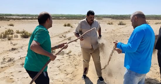 البيئة تعلن عن توجيه ثانى الضربات القوية ضد الصيد المخالف بمحمية أشتوم الجميل