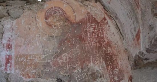 بعد الترميم.. اكتشاف لوحات جدارية بكنيسة بيزنطية عمرها 700 عام فى تركيا