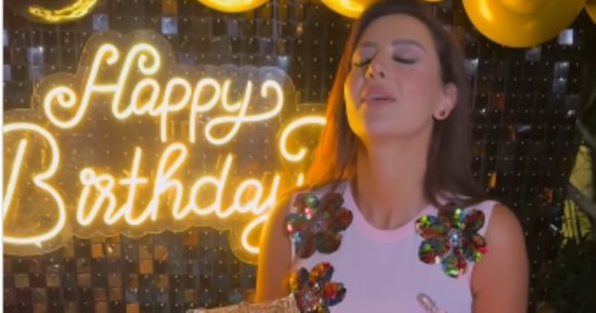 أم 44.. رضوى الشربينى تحتفل بعيد ميلادها وتتمنى 5 أمنيات