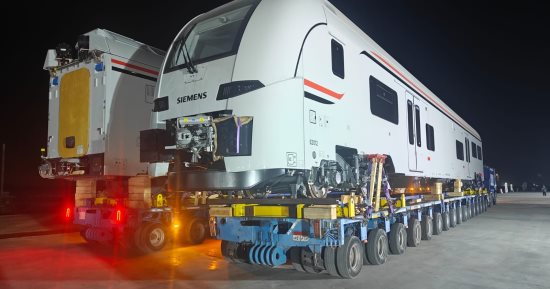 مصر تستقبل النسخة الثانية من القطار السريع DESIRO 