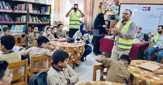 تعليم الغربية: فعاليات وأنشطة توعية بقضايا المياه والبيئة للطلاب بالمدارس
