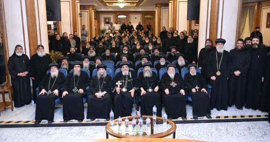 البابا تواضروس من الدير المحرق: التقوى تعاش ونجتهد فيها ولا تُدَرَس