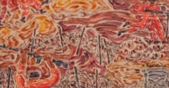 وزارة الثقافة تسلط الضوء على لوحة "أكتوبر 1973" لـ إنجى أفلاطون