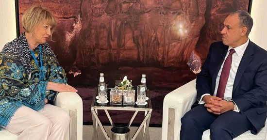 وزير الخارجية من مؤتمر ميونخ: نرفض كافة محاولات تهجير الفلسطينيين من أرضهم