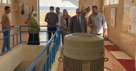 مشروعات القليوبية.. محطة مياه العبادلة على 12 فدانا تخدم مدينتى طوخ وقها ..صور