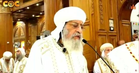 البابا تواضروس يترأس قداس تدشين كنيسة مارجرجس بأسيوط
