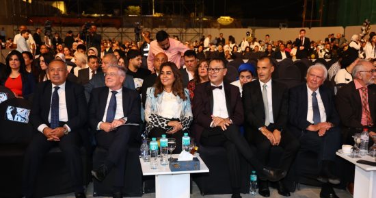 وزيرة التنمية المحلية تشهد احتفالية الجامعة الألمانية بتخريج دفعة جديدة