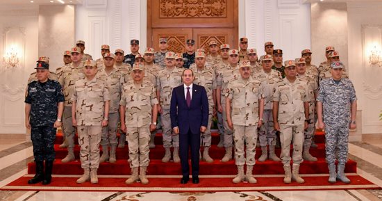 الرئيس السيسى: القوات المسلحة حافظت على الدولة المصرية من السقوط من 2011 وحتى 2013