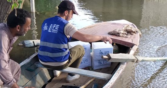 صناع الحياة عضو التحالف الوطنى تستجيب لأزمة ارتفاع منسوب مياه النيل بالمنوفية