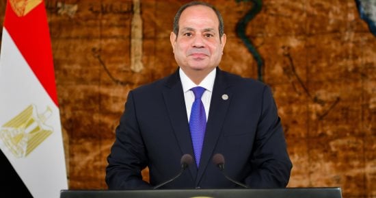 الرئيس السيسى: جيش مصر وطنى من صلب هذا الشعب العظيم ولا يهاب التحديات