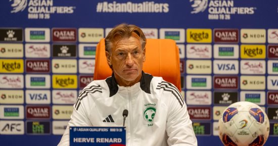 رينارد: نثق بقدرتنا على التأهل لكأس العالم 2026 وسنقاتل لحسم الصعود 