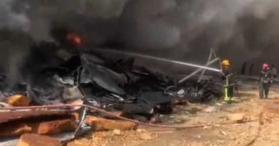 السيطرة على حريق في 4 أحواش بطما سوهاج دون خسائر بشرية
