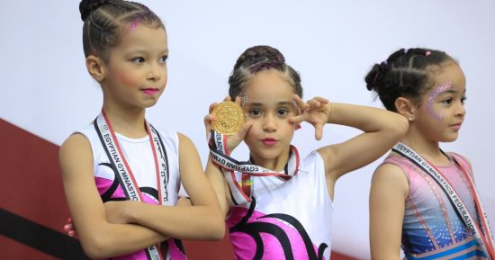 4500 لاعبة في كأس مصر للجمباز الفني تحت 7 سنوات