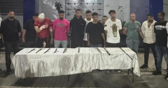 كاميرات المراقبة ترصد مشاجرة عصام صاصا أمام ملهى ليلى بالمعادى.. فيديو