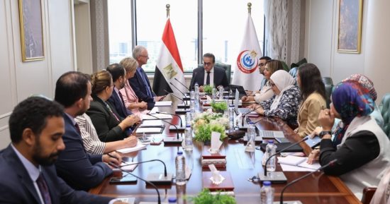 وزير الصحة يبحث مع مدير وكالة الاتحاد الأوروبي للمخدرات سبل التعاون